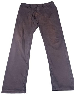 Todd Snyder New York Jeans Mens 34x32 Brown Slim Fit Stretch 5-Pocket Denim