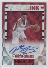 2018-19 Panini NBA Hoops Rookie Ink Red 16/25 Vincent Edwards #RI-VE Auto a8r