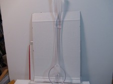 Long Handled Clear Plastic Shoe Horn Easy Grip 18 inches