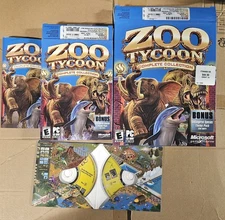 Zoo Tycoon Complete Collection PC Game Microsoft Studios 2003 - Gently Uses