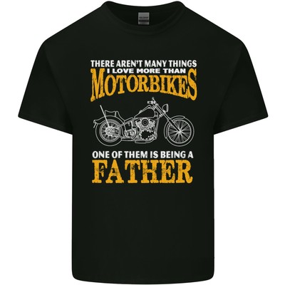 Being A Vater Biker Motorrad Herren Leichte Baumwolle T-Shirt