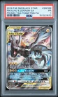 2019 POKEMON SM BLACK STAR PROMO #SM168 FULL ART/PIKACHU & ZEKROM GX PSA 1