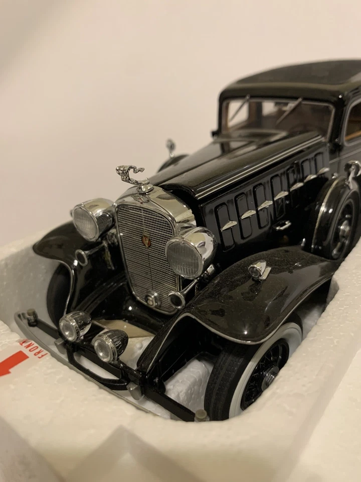 Cadillac V-16 Fleetwood 1932 fundido a presión por Danbury como nuevo escala 1/24 Foto 3 de 4