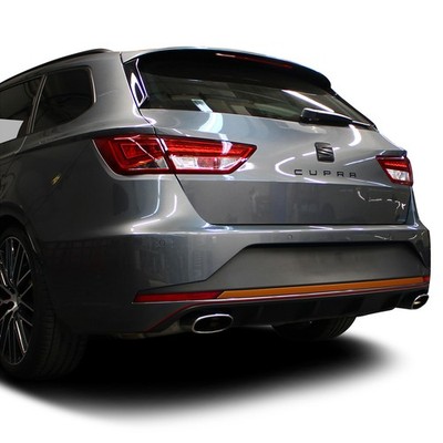 Heckstreifen Kupfer Matt Seat Leon 5F ST Cupra FR Heckblende Aufkleber D026 