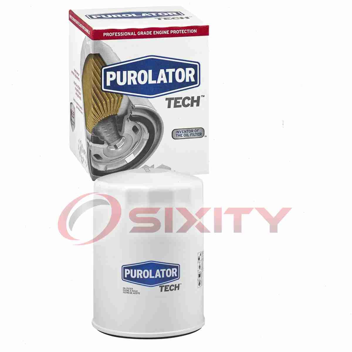 Purolator TECH Engine Oil Filter for 1967-1974 GMC G15 G1500 Van 4.1L 5.0L lm