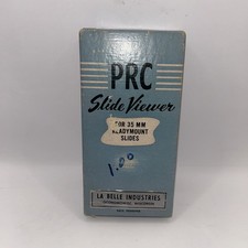 PRC Slide Viewer - For 35mm Ready Mount Slides - Original Box w/Instructions