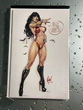 Vampirella #1 Cedric Poulat Variante Virgen Blanca LTD 500 2025 Dinamita