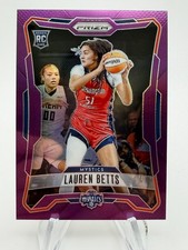 2026 WNBA Prizm LAUREN BETTS Rookie Purple Prizm /149 #133 Washington Mystics