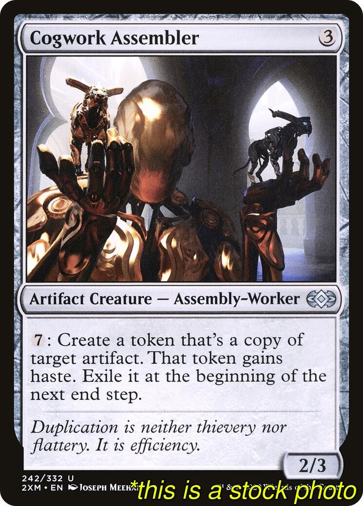 Magic Cogwork Assembler Double Masters 242 Lightly Played