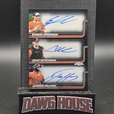 Gunnar Henderson/Adley Rutschman/Jackson Holliday 10/10 Triple Auto '25 Update
