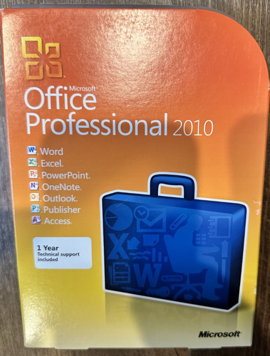 Microsoft Office Professional 2010 Retail FULL VERSION