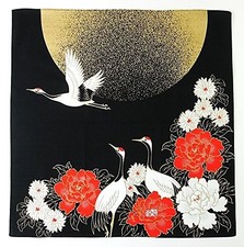 Furoshiki Japanese Traditional Wrapping Cloth 1 sheet (Pack of 1), multicolor
