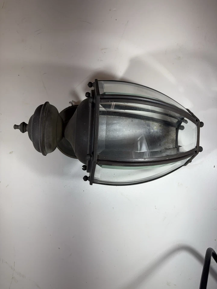 Light Fixture Copper Outdoor Classic Vintage Sconce Elegant Wall Lamp - Image 2 of 4