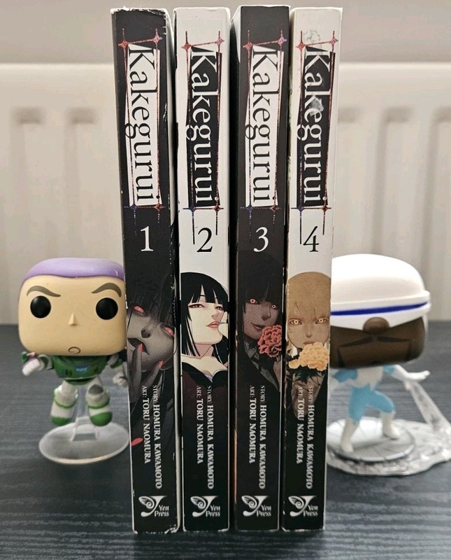 Manga Kakegurui Compulsive Gambler Vol 1-4 English Volumes Yen Press