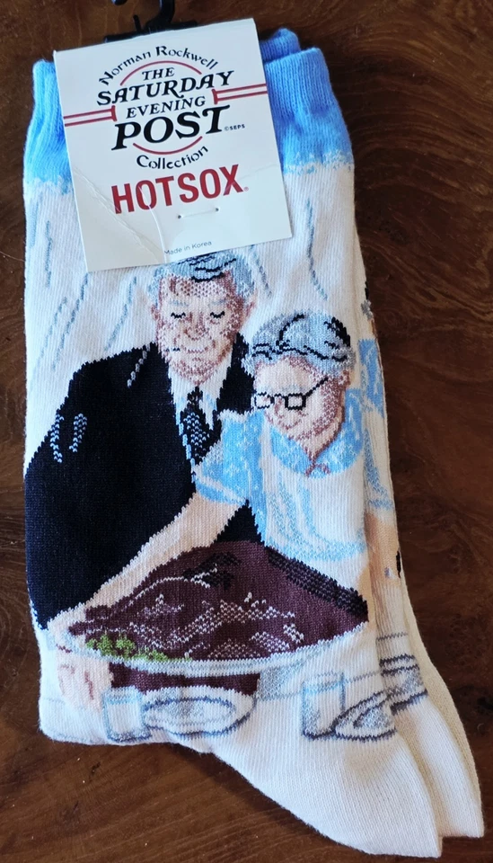 Hot носки женщин Norman Rockwell мужчина жена новый с Ярлыками - Изображение 2 из 4