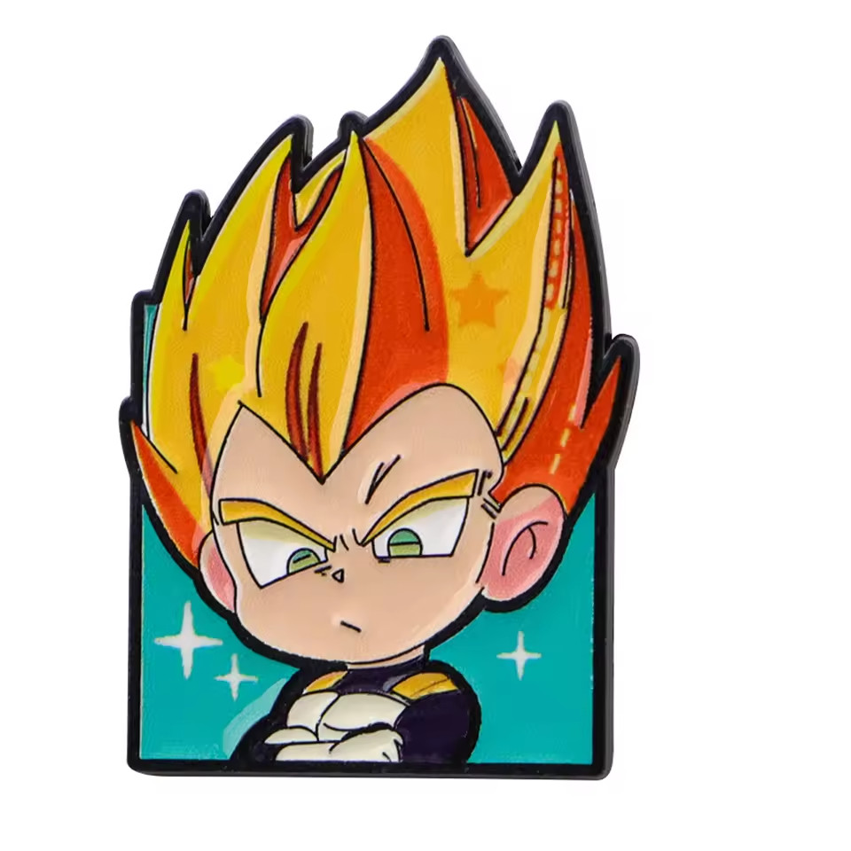 Pin Kid Vegeta Daima Dragon Ball Z DBZ GT Japón Dibujos Animados Anime Patrulla Galáctica