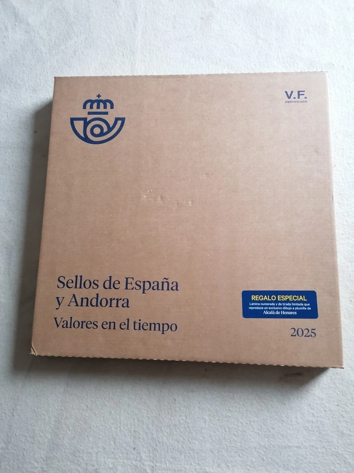 Libro oficial de sellos VALORES EN EL TIEMPO 2025 con todos los sellos España y - Imagen 2 de 4