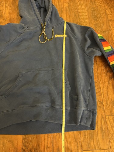 Denver Nuggets Grande Mitchell Ness Azul Arco Iris Sudadera con Capucha - Imagen 9 de 12