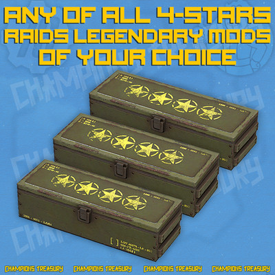 FALLOUT 76 PC ANY x20 FOUR STARS MODS OF YOUR CHOICE