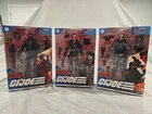 G.I. Joe Classified 3 Figure Lot NIB/SEALED: Cobra Island #12, #21, & #27