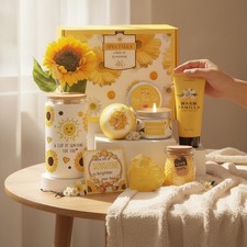 Celebrate Her with a 10-Piece Warm Vanilla Spa Gift - Perfect for All Occasions
