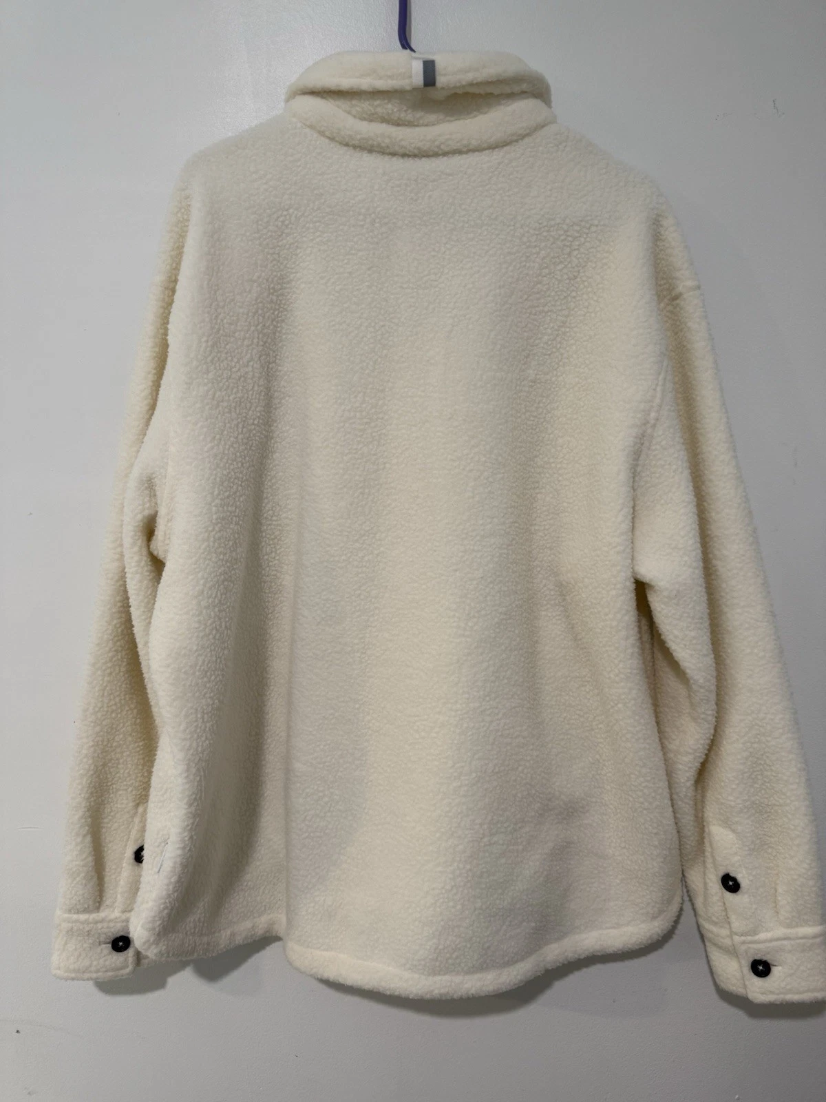 Rhoback Mens’s Ivory Summit Fleece Shirt Jacket XL - product detail image 3