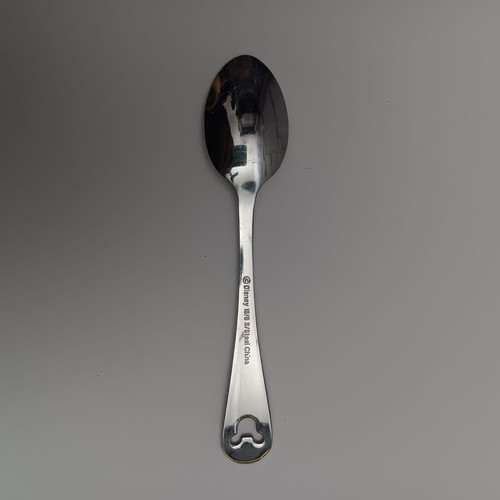 DISNEY Mickey Mouse 18/8 Stainless Tablespoons Fork Knife Pierced Ears Flatware - Picture 15 of 15