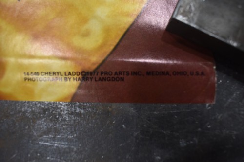 Cheryl Ladd original 1977 Pro Arts poster Charlies Angel - Picture 4 of 10