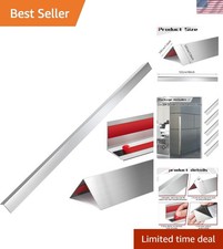 10 Pcs 1.5x1.5 Inch Durable Stainless Steel Corner Guards for Wall Protection