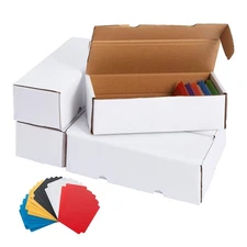 OldPAPA 600 Count Trading Card Storage Box, Cardboard Sports Game Card Storag...