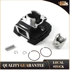 Cylinder Piston Kit with Top & End Gaskets 56mm for 1974-1981 Yamaha DT125