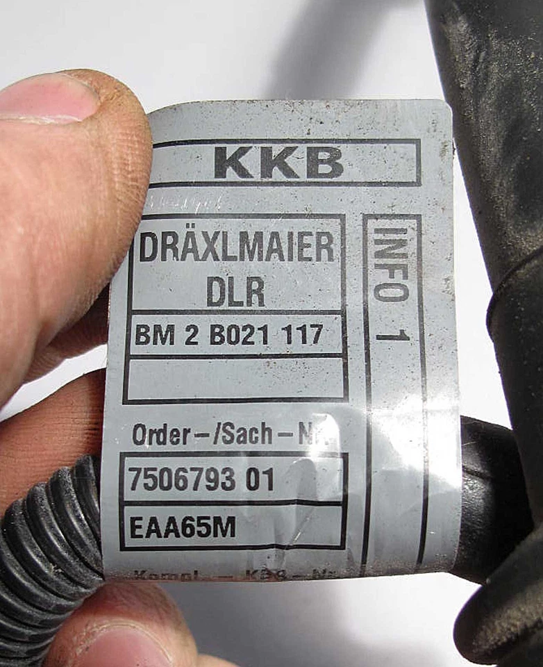 Arnés de cableado de transmisión automática BMW E46 serie 3 M54 2001-2002 usado OEM Foto 4 de 4