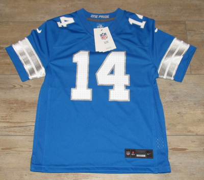 Nike Detroit Lions Amon-Ra Brown #14 On-Field Home Jersey size Youth  Large