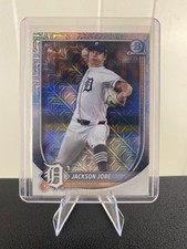 2025 Bowman Mega Box Jackson Jobe Chrome Mojo Refractor RC #50