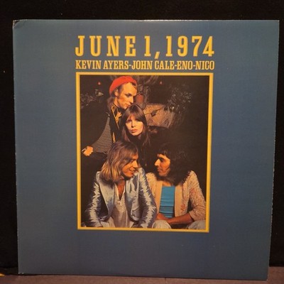 BRIAN ENO, NICO, JOHN CALE ''June 1, 1974'' LP 1974   ILPS 9291