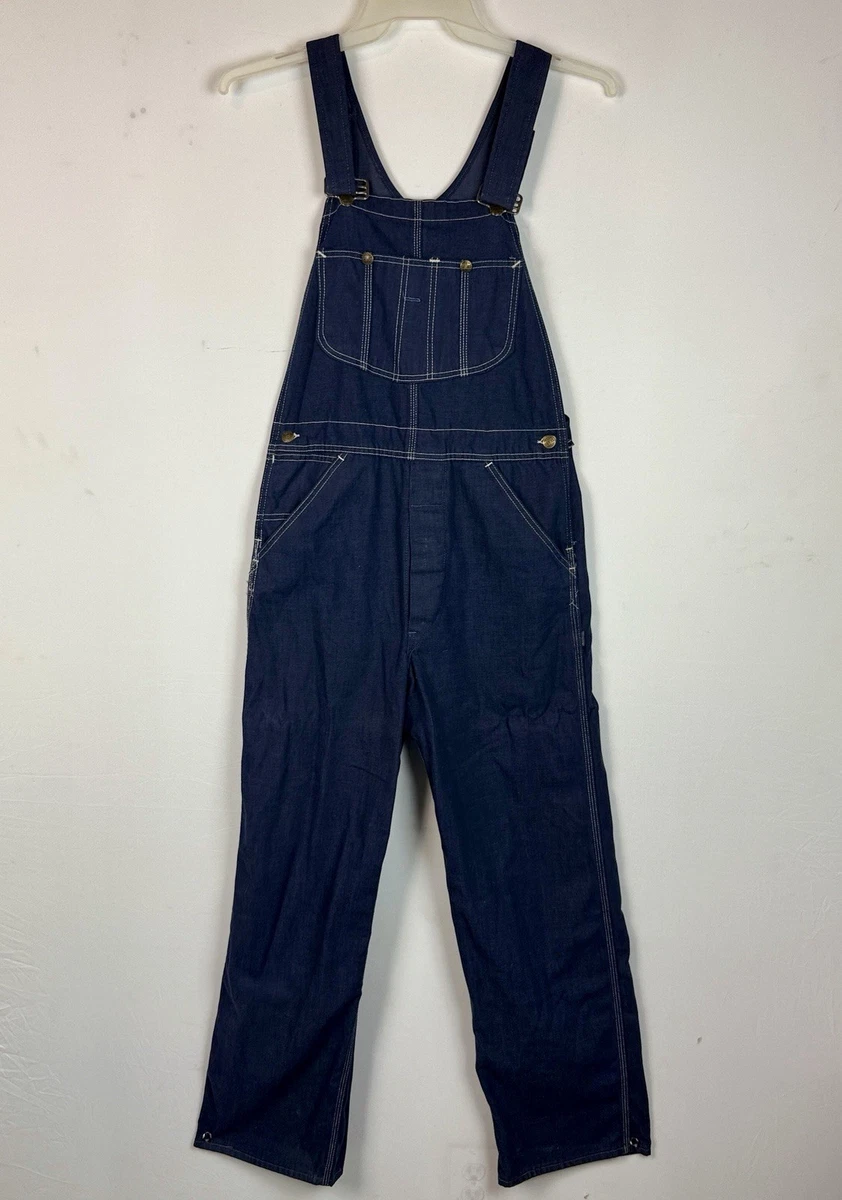 Denim Dungarees/Overalls Blue Vintage Pants for Men for sale | eBay