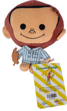Curious George Monkey Plush Bear Toy in Pajamas Stuffed Animal Gift NWT 7 inch