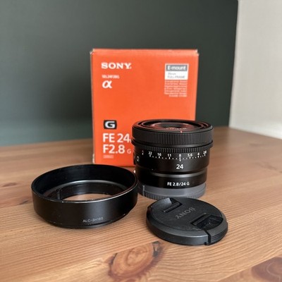 Sony FE 24mm F2.8 G Vollformat Objektiv für A7 R S III IV V C A9 A6700 ZV-E10