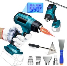 Cordless Heat Gun for Makita 18v Battery, 350...