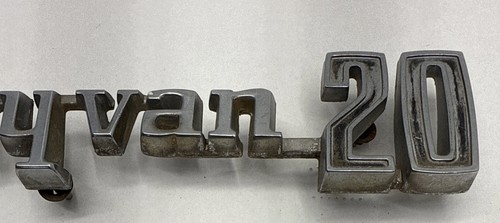 2-Vintage 1971-1976 Chevrolet Chevy Van 20 Emblems - Picture 3 of 10