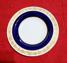 CLEARANCE! $9.95 each Wedgwood Whitehall Mazarine Blue Rim Soup bowl 8"
