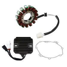 Stator Coil & Gasket & Voltage Regulator Rectifier Fit For Suzuki GSXR1000 09-16