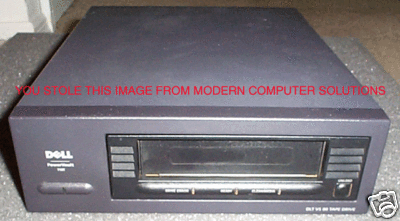 DELL VS80 EXTERNAL 40/80 GB TAPE DRIVE 110T  Nice!
