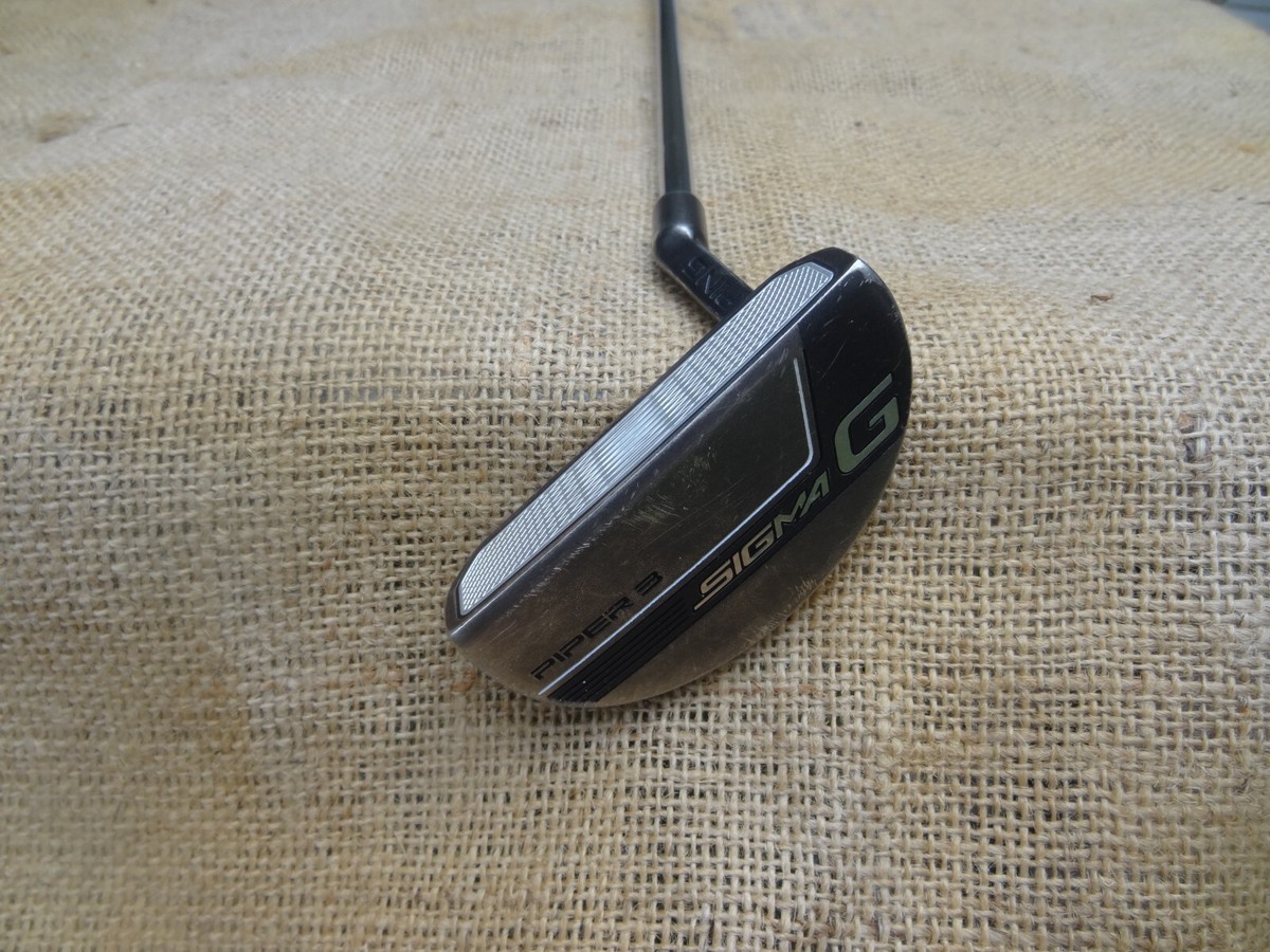 Ping SIGMA G PIPER 3 Mid-Mallet Putter ⛳ Slight Arc Steel 34.75