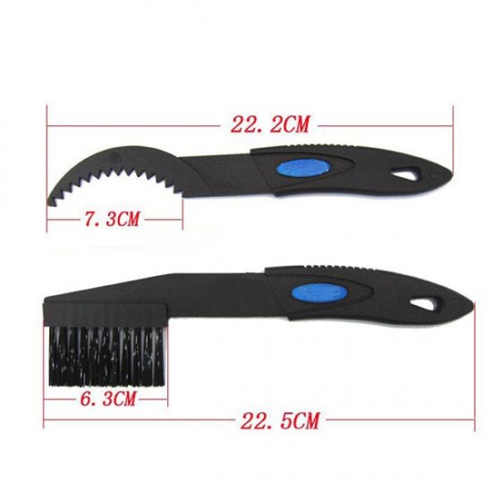 Deautie Fahrrad Reinigungsset - 4-teilige Bürsten Für Kette & Ritzel
