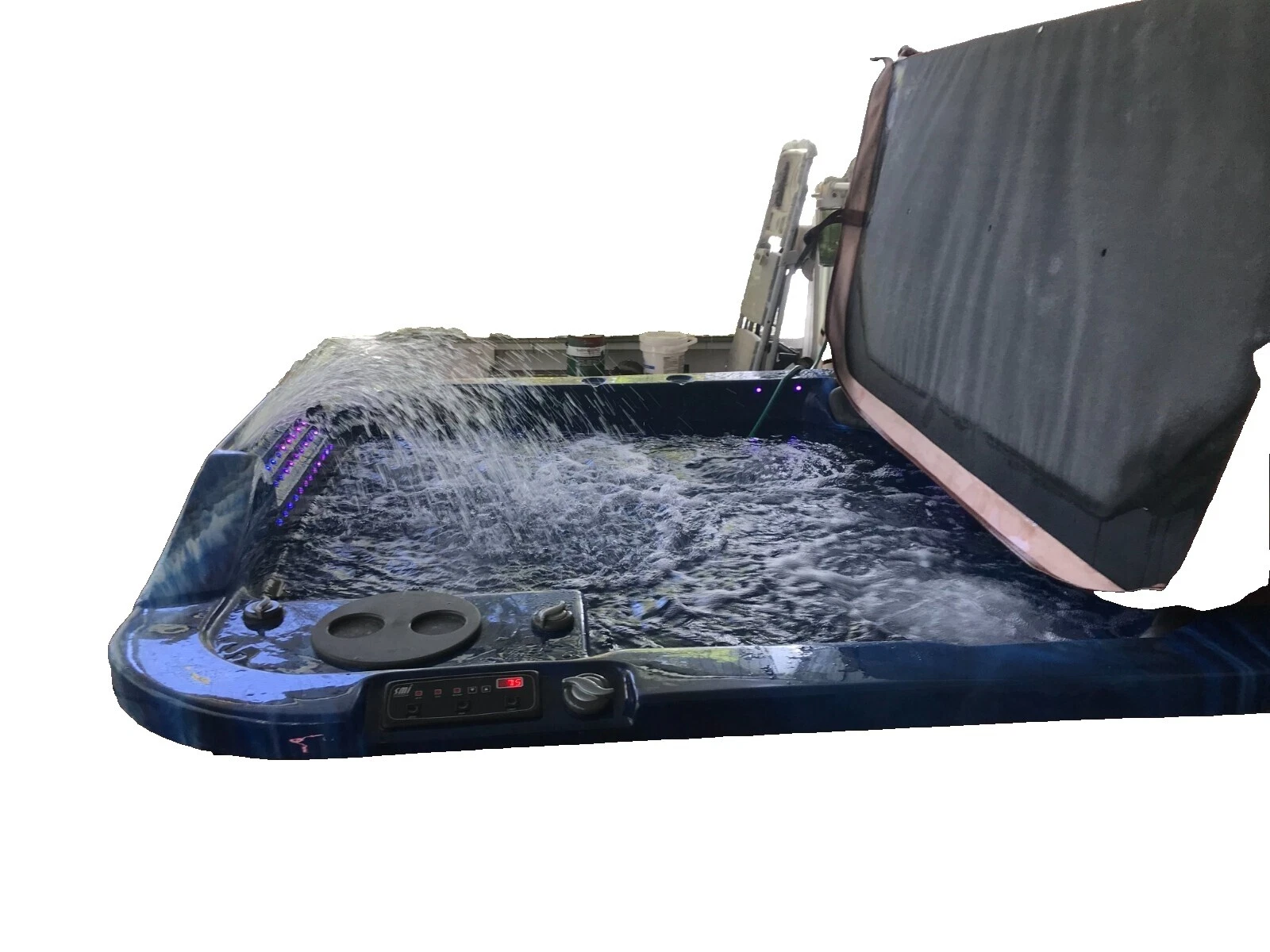 Square Wood Tub Spas & Hot Tubs