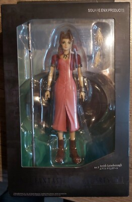 Final Fantasy VII Play Arts Vol 1 No. 3 Aerith Gainsborough Figure Square Enix 7