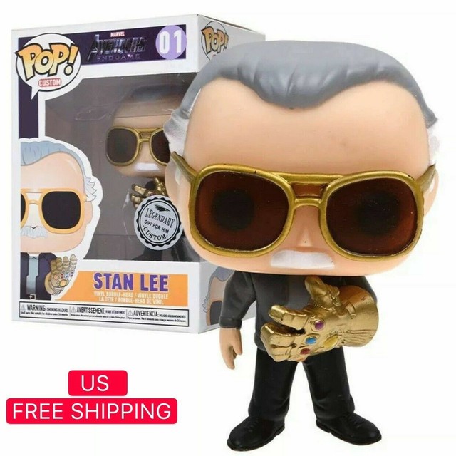 metallic stan lee funko pop