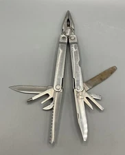 Vintage 1995 Discontinued Original Leatherman Super Tool NO Sheath Broken Tip