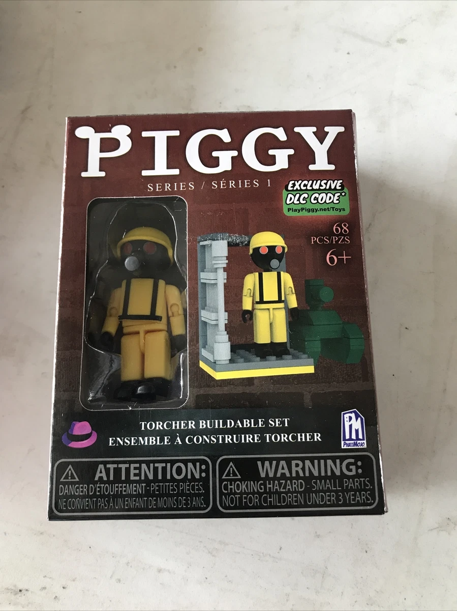 PIGGY🐷Roblox Series 1*PIGGY*ROBBY*BADGY*TORCHER Buildable Sets W/Excl DLC Codes